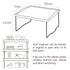 EDNA HOME Cabinet Shelf Organizer, Stacking Cabinet Rack